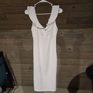 Revolve Flutter Sleeve Midi Dress